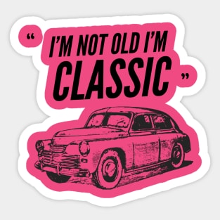 Classic funny car graphic, Sticker